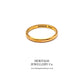 Vintage 22ct Gold 2mm Wedding Band Ring (c.1953)