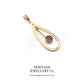 Antique Gold & Garnet Pendant