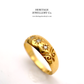 Victorian 3-Stone Diamond Gypsy Ring (c. 1876)