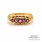Edwardian Ruby & Diamond Ring