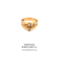 Vintage Double Diamond Ring