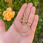 Victorian Engraved Gold Maltese Cross Pendant