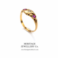 Edwardian Ruby and Diamond Ring