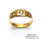 Antique Diamond Mizpah Ring