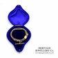 Antique Gold Albertina with T-Bar