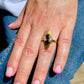 Vintage Sapphire and Diamond Ring