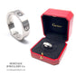 Cartier Diamond Love Ring (18ct White Gold)