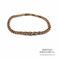 Antique Turquoise & Pearl Curb Bracelet