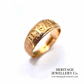 Antique Gold Mizpah Ring