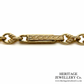 Edwardian Fancy Link Gold Bracelet (9ct Gold)