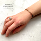 Antique Rose Gold Bracelet with Fancy Links
