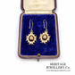 Victorian Gold Drop Earrings (c.1877)