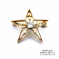 Diamond Star Brooch (0.20ct)