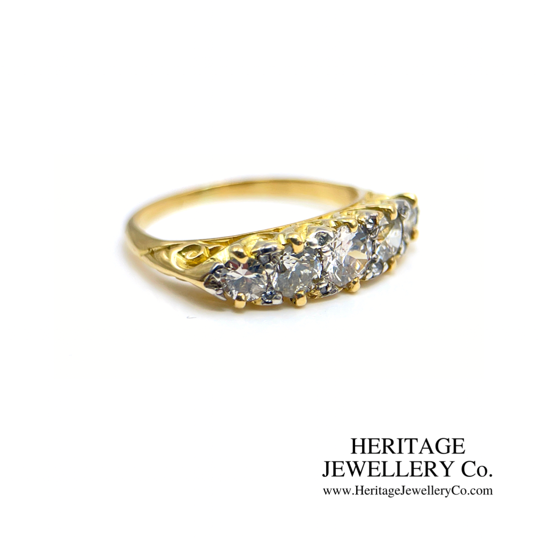 Antique 5-Stone Diamond Ring