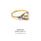 Art Deco Pearl & Diamond Ring