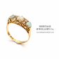 Edwardian Opal Ring with Diamond Accents (c.1906)