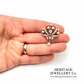 Belle Époque Diamond Brooch Pendant