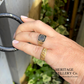 RESERVED FOR C - Antique Victorian Mizpah Ring (c.1884; 15ct gold)