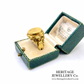 Art Nouveau Gold Signet Ring