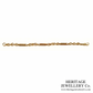Edwardian Fancy Link Gold Bracelet (9ct Gold)