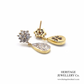 Vintage Diamond Drop Earrings (9ct gold; 1.0ct)