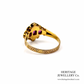 Victorian Garnet & Pearl Ring (15ct; c.1900)