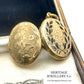 Antique Gold and Enamel Mourning Locket