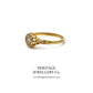 Edwardian Diamond Cluster Gypsy Ring (c.1906)