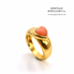 Van Cleef & Arpels Coral Heart Ring