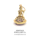 Antique Figural Amethyst Fob Seal Pendant