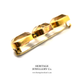 Antique Gold and 3-stone Citrine Brooch