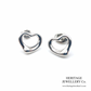 Tiffany & Co. Open Heart Earrings (Platinum)