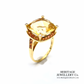 Mauboussin Citrine, Diamond and Sapphire Ring