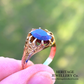 Antique Garnet Single Stone Ring