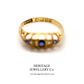 Antique Gold, Sapphire and Diamond Ring (c.1886)