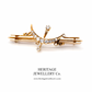 Victorian Diamond Crescent Brooch (c.1880-1900)