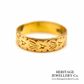 Vintage Engraved 22ct Gold Band