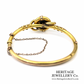 Early Victorian Gold & Pearl Bangle (18ct gold)