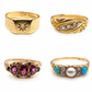 Antique Diamond Gypsy Ring (c.1914)