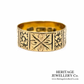 Edwardian Engraved Gold Band (c.1904)