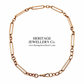 Antique Rose Gold Albert Chain in 9ct Rose Gold