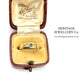 Antique Sapphire and Diamond Gypsy Ring (c. 1899)