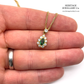 Emerald and Diamond Pendant Necklace