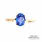 Vintage Sapphire Single Stone Ring