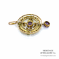 Antique Suffragette Pendant with Amethyst and Peridot