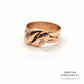 Edwardian Diamond Snake Ring (9ct Gold; c.1906)