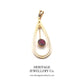 Antique Gold & Garnet Pendant