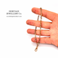 Antique Gold Fancy Link Bracelet with Dog Clips (9ct gold)
