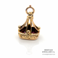 Antique Victorian Garnet-Set Fob Seal
