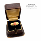 Van Cleef & Arpels Coral Heart Ring